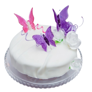 Торт «Бабочки»