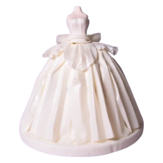 Торт «Платье свадебное»