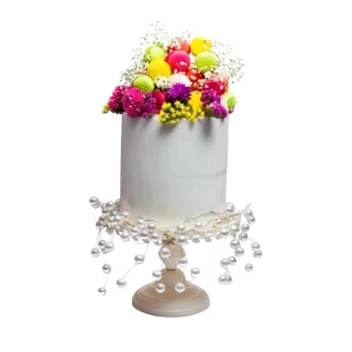 Торт «Свадебные цветы»